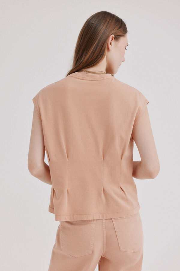 Hoss Intropia Margot. Playera entallada Rosa