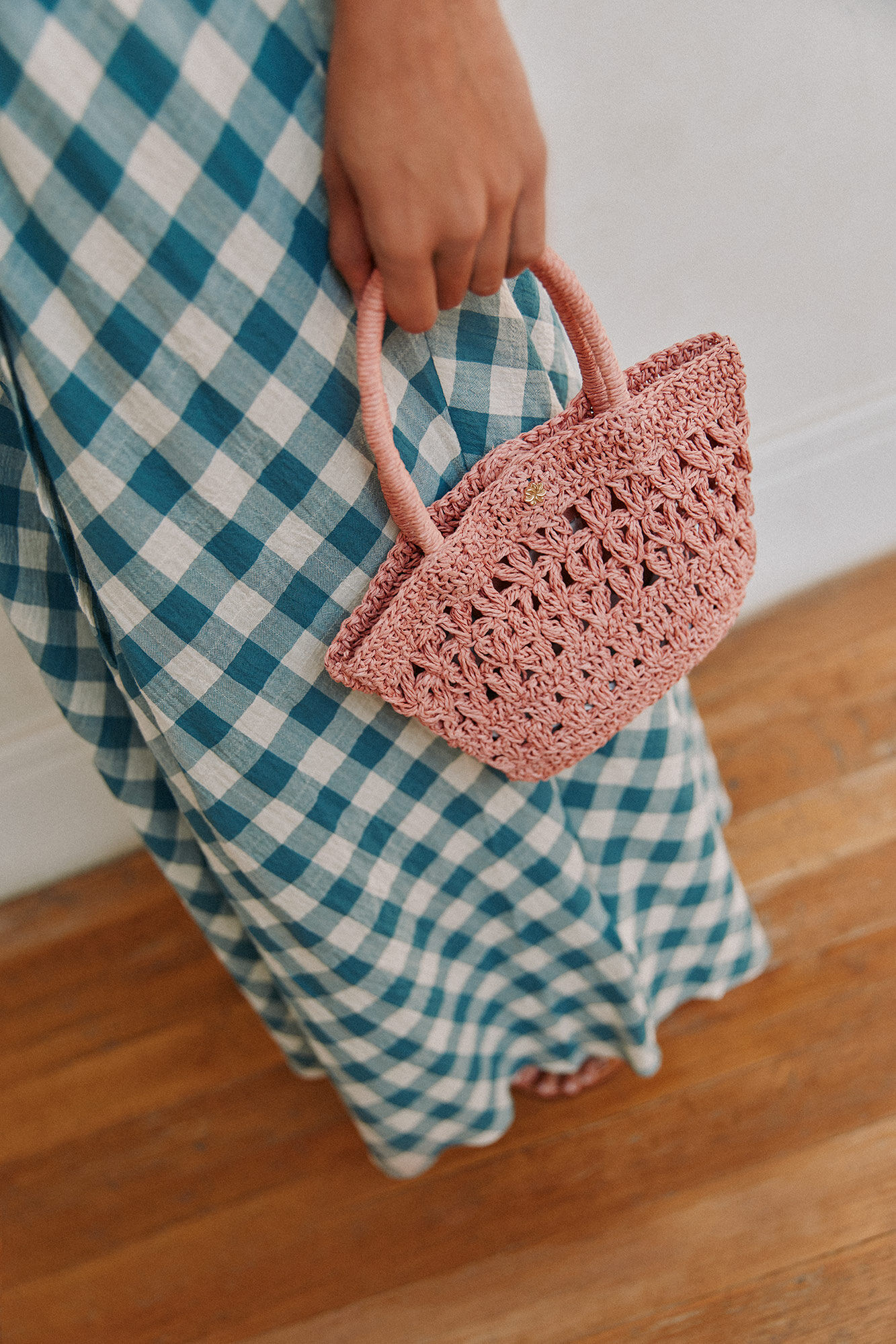 Hoss Intropia Nunile. Mini bolsa de fibras naturales