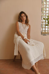 Hoss Intropia Rielle. Falda de tejido Blanco