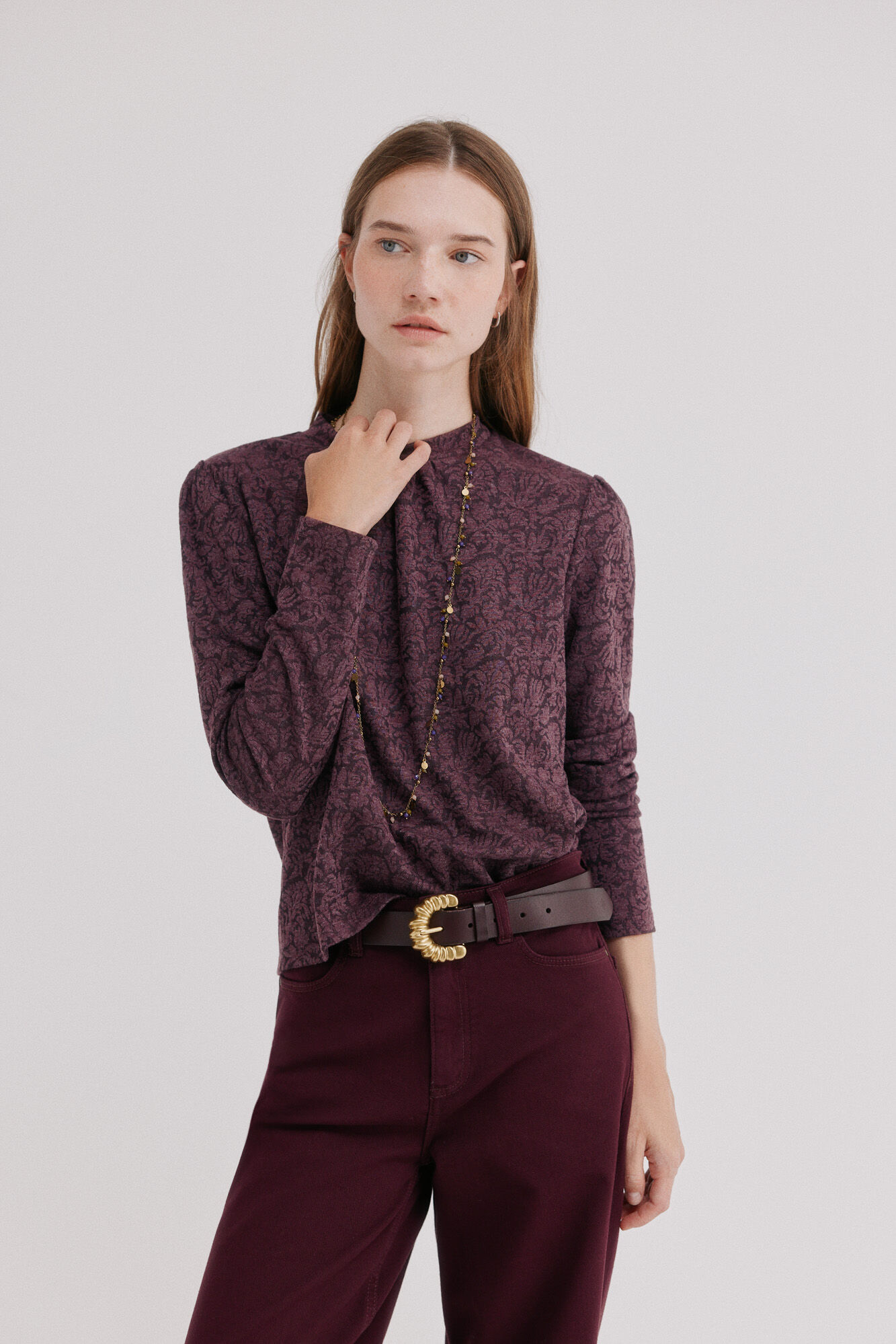 Hoss Intropia Mirel. Playera textura