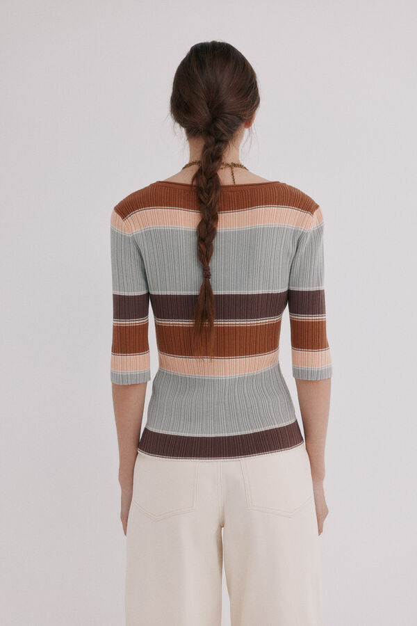 Hoss Intropia India. Top de rayas Multicolor