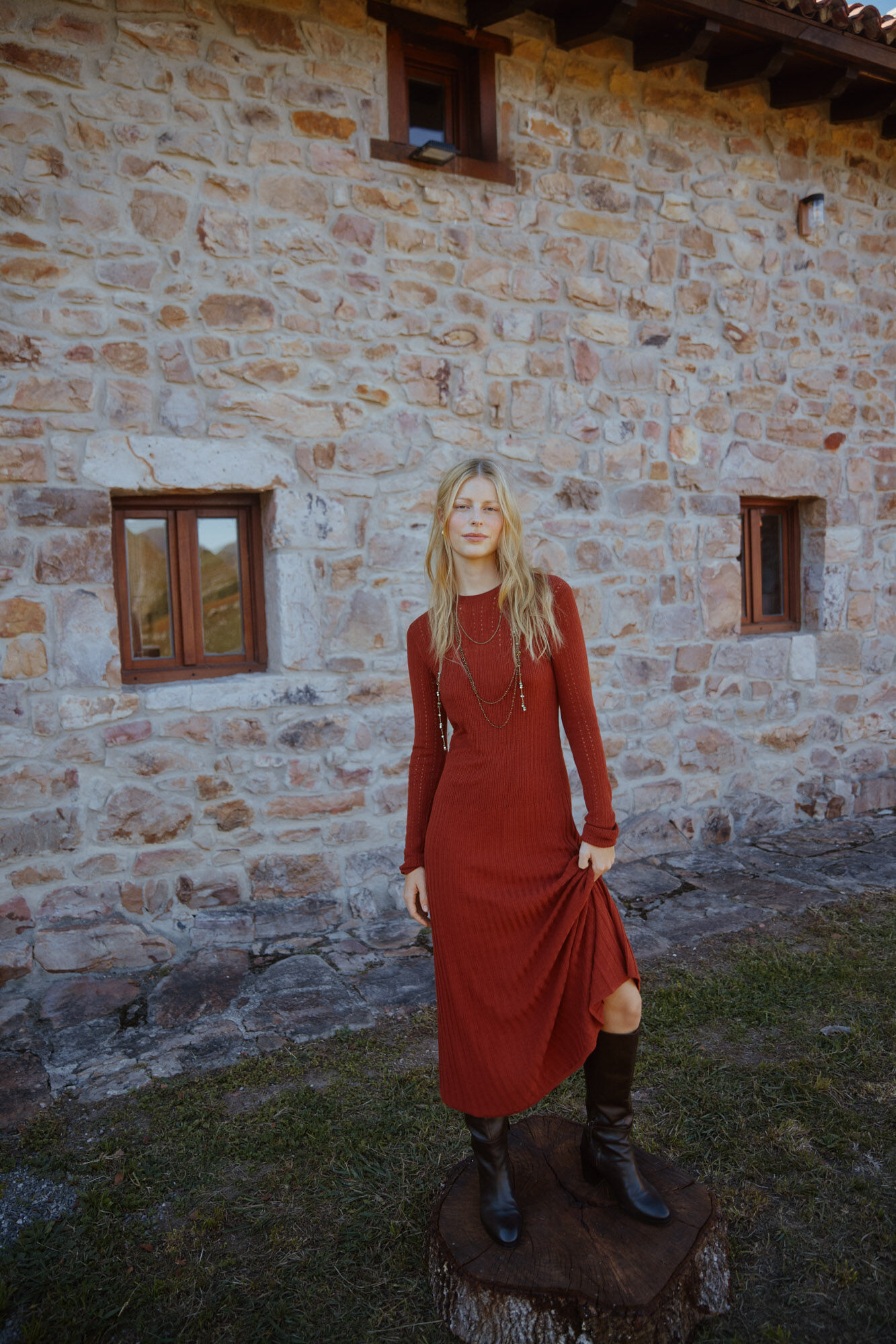 Hoss Intropia Annia.Vestido tejido