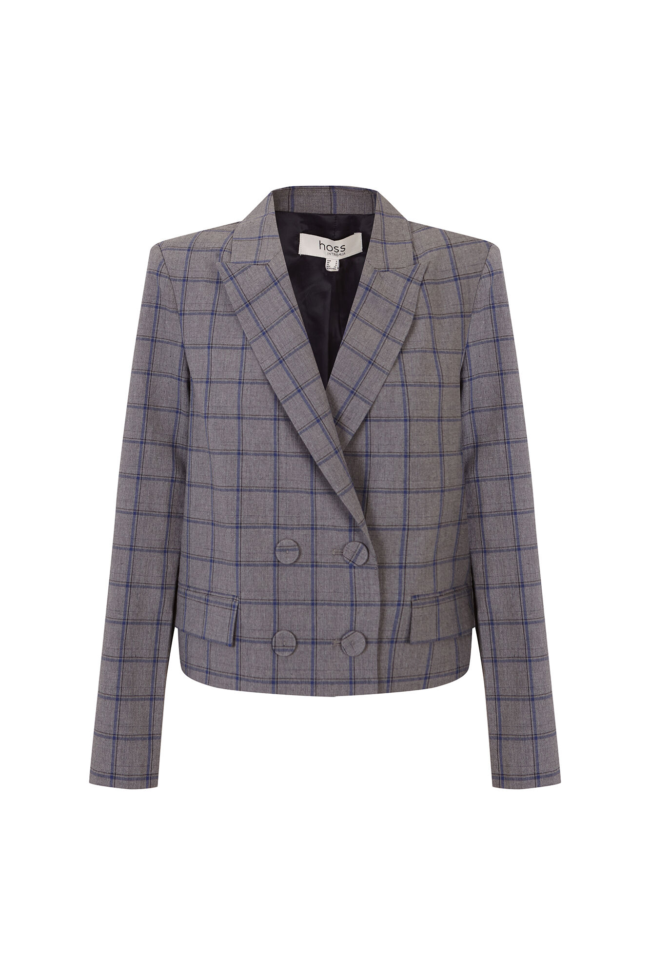 Hoss Intropia Estela. Blazer a cuadros