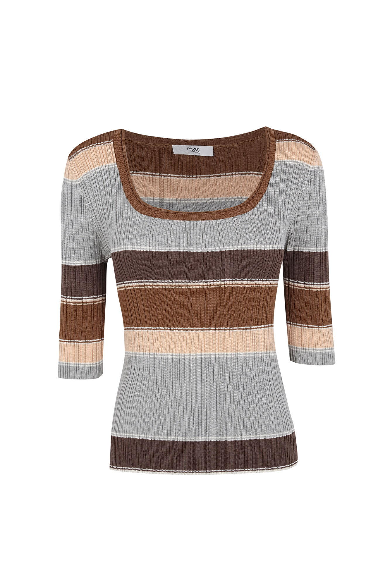 Hoss Intropia India. Top de rayas