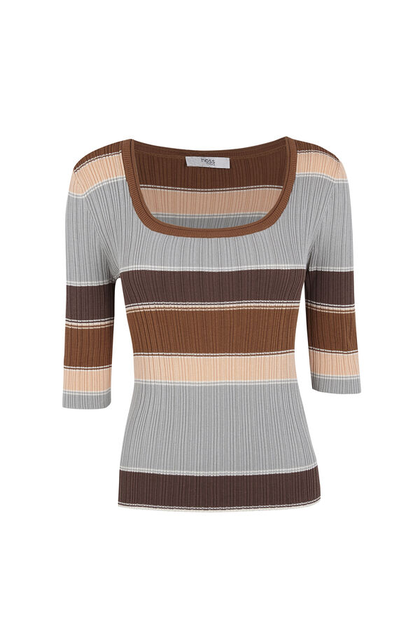 Hoss Intropia India. Top de rayas Multicolor