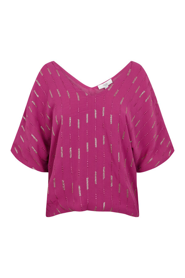 Hoss Intropia Gia. Top lentejuelas Rosa