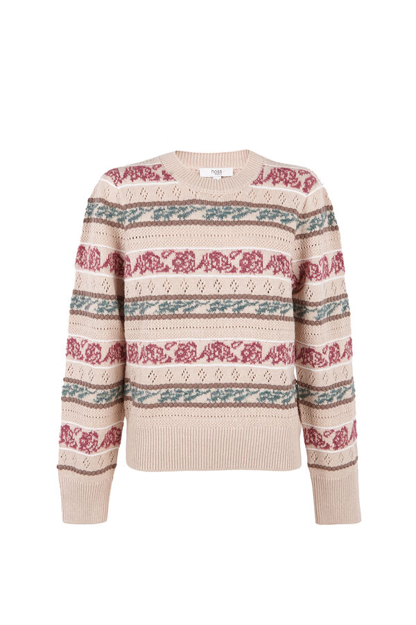 Hoss Intropia Irene. Su&eacute;ter calado Multicolor