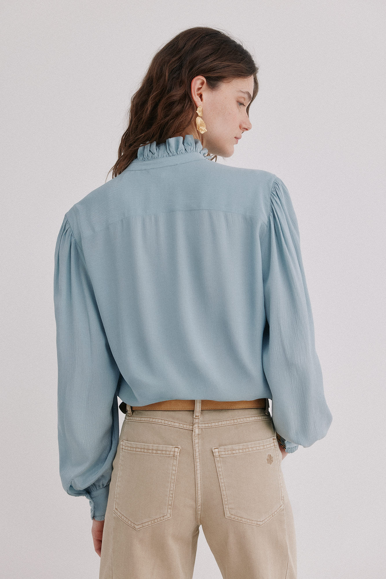 Hoss Intropia Carlota. Blusa rom&aacute;ntica