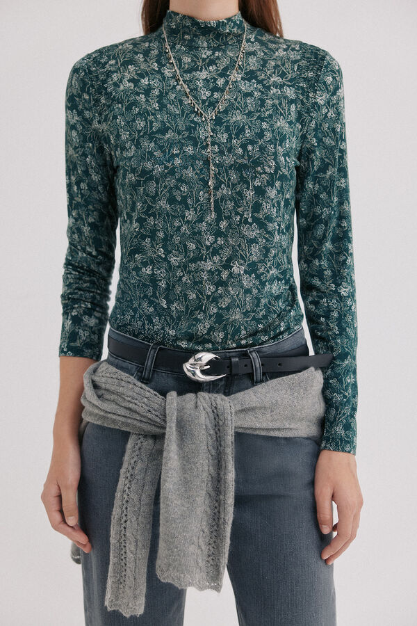 Hoss Intropia Malika. Playera paisley Multicolor