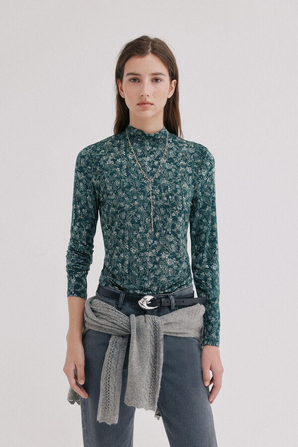 Hoss Intropia Malika. Playera paisley Multicolor
