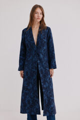 Hoss Intropia Fabiana. Kimono fluido Azul marino