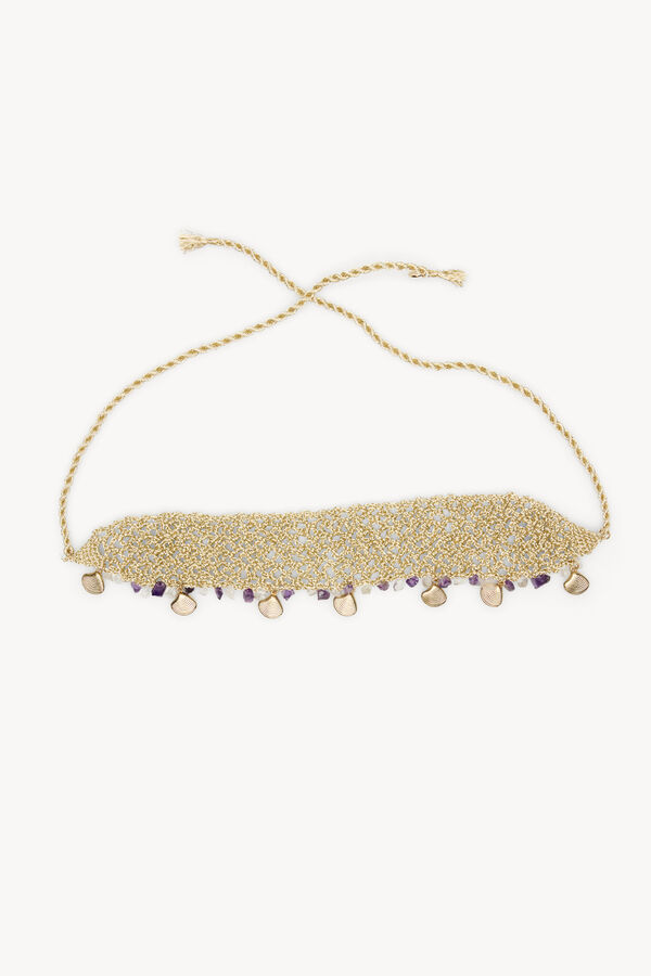 Hoss Intropia Collar Luciana Dorado