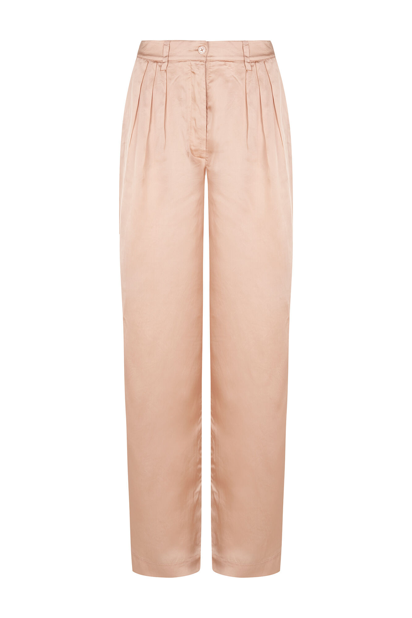 Hoss Intropia Pearl. Pantal&oacute;n flu&iacute;do satinado