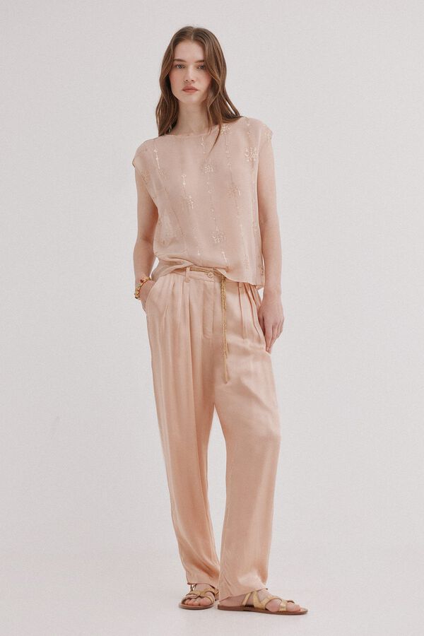 Hoss Intropia Georgia. Blusa delicada Rosa