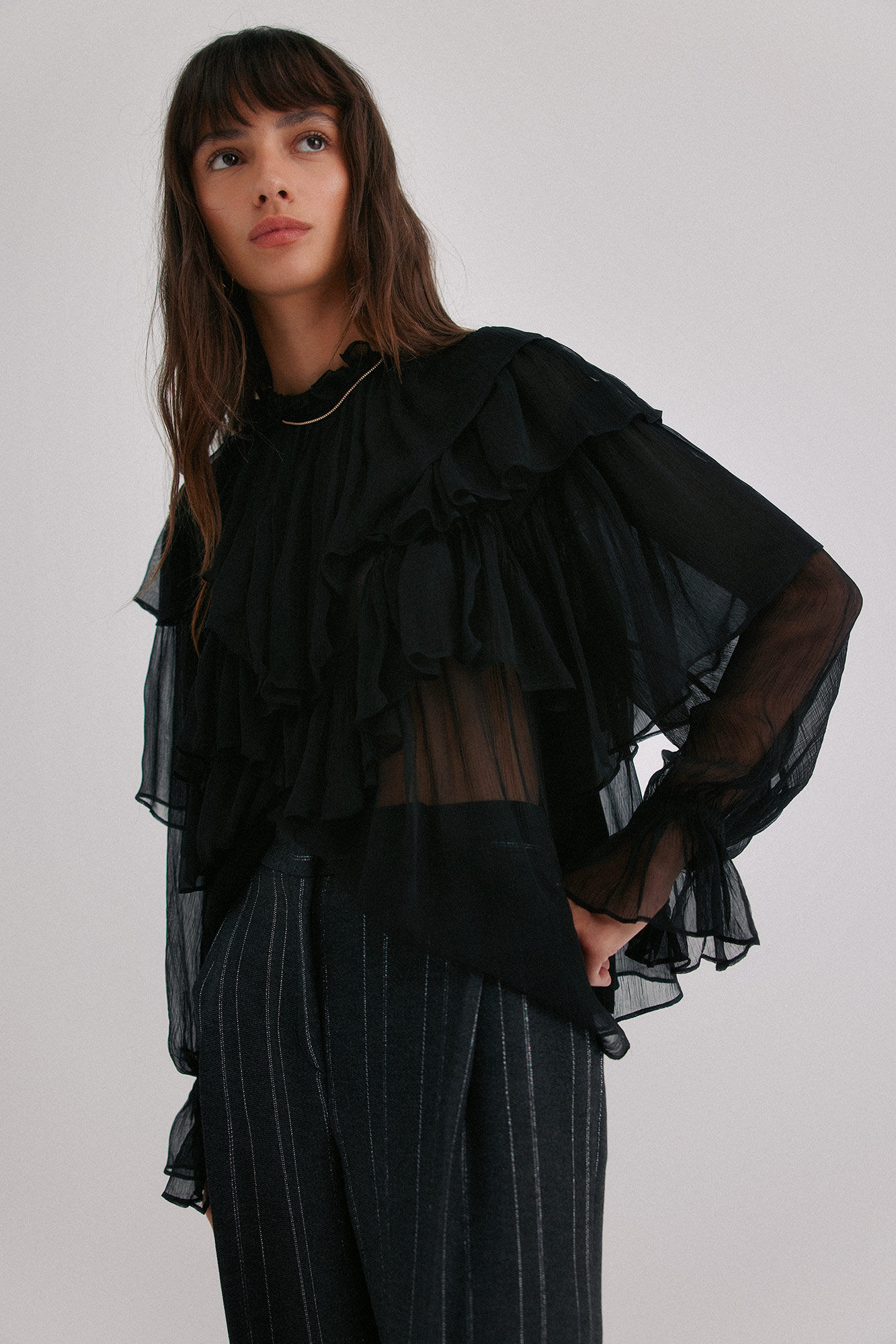 Hoss Intropia Giulia. Blusa rom&aacute;ntica