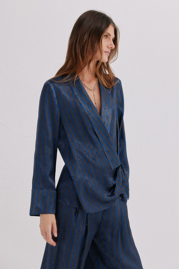 Hoss Intropia Eloise. Blazer fluida Azul marino