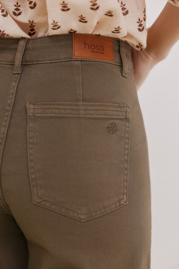 Hoss Intropia Belle. Jeans de tiro alto Marron