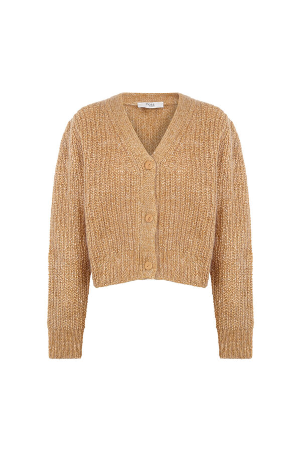 Hoss Intropia N&eacute;rida. Chamarra de tejido Beige