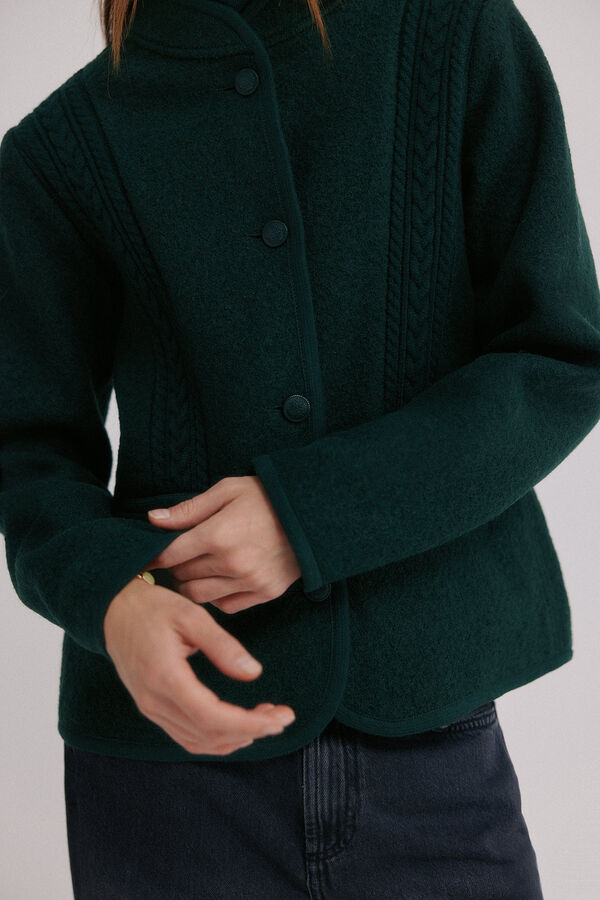 Hoss Intropia Flavia. Chaqueta austriaca Verde oscuro