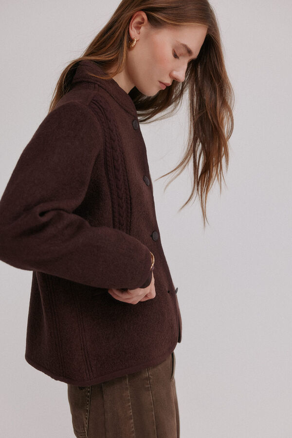 Hoss Intropia Flavia. Chamarra austriaca Marron