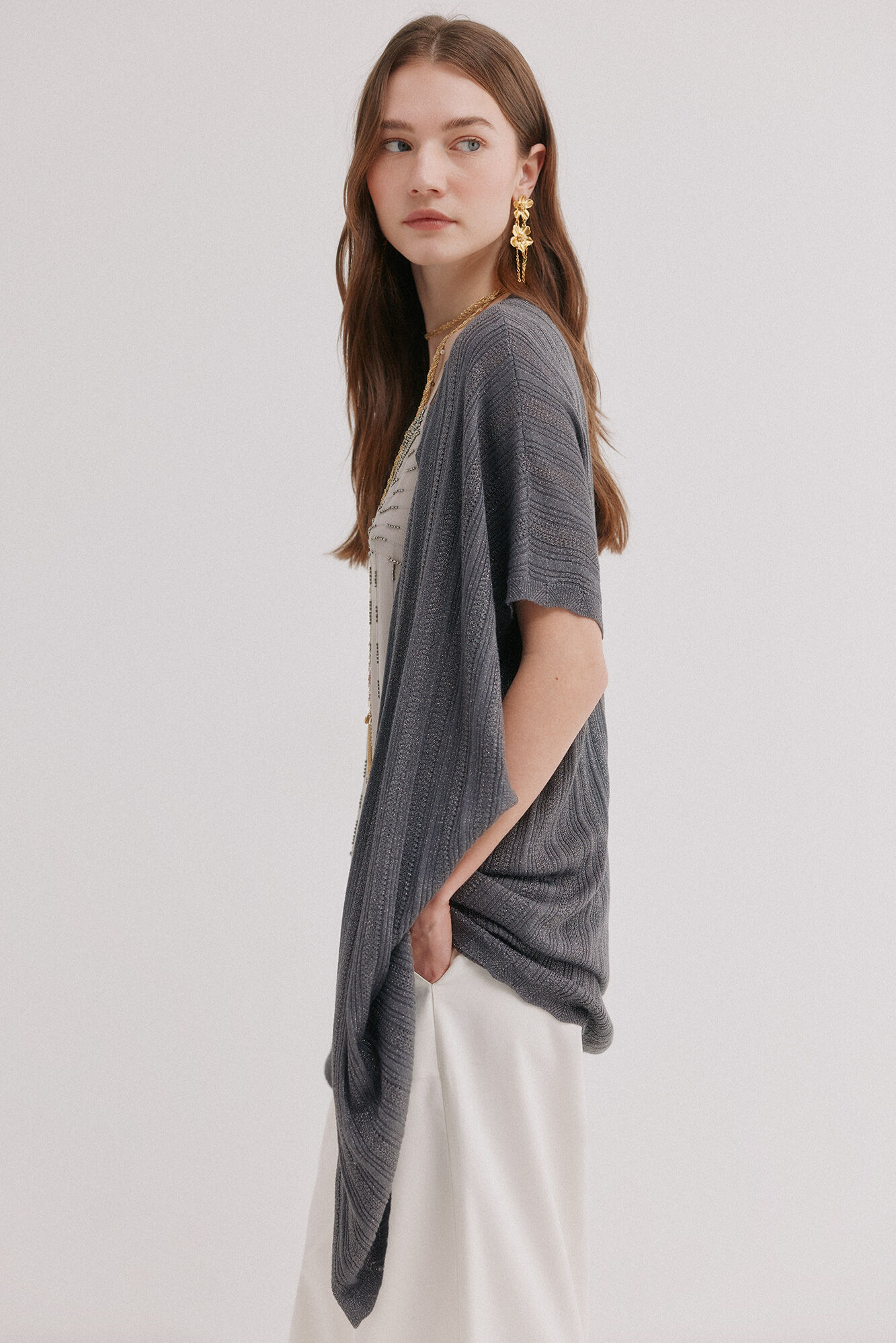 Hoss Intropia Irina. Kimono de tricot