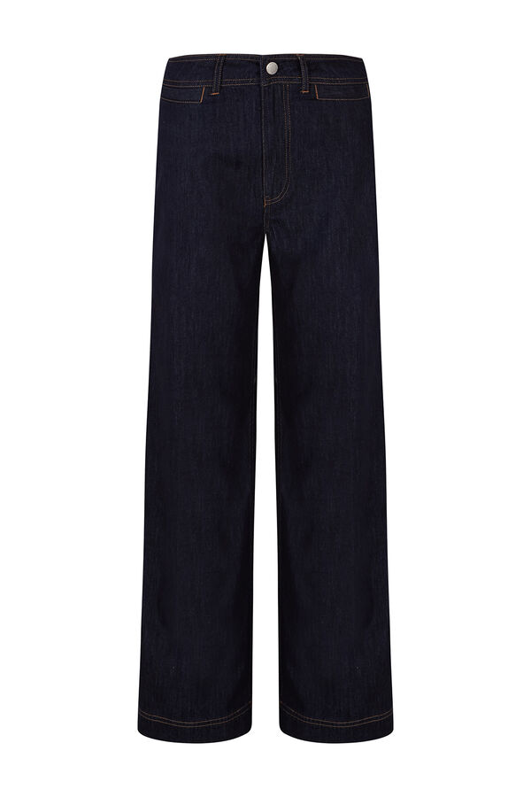 Hoss Intropia Bridget. Jeans rectos Azul marino