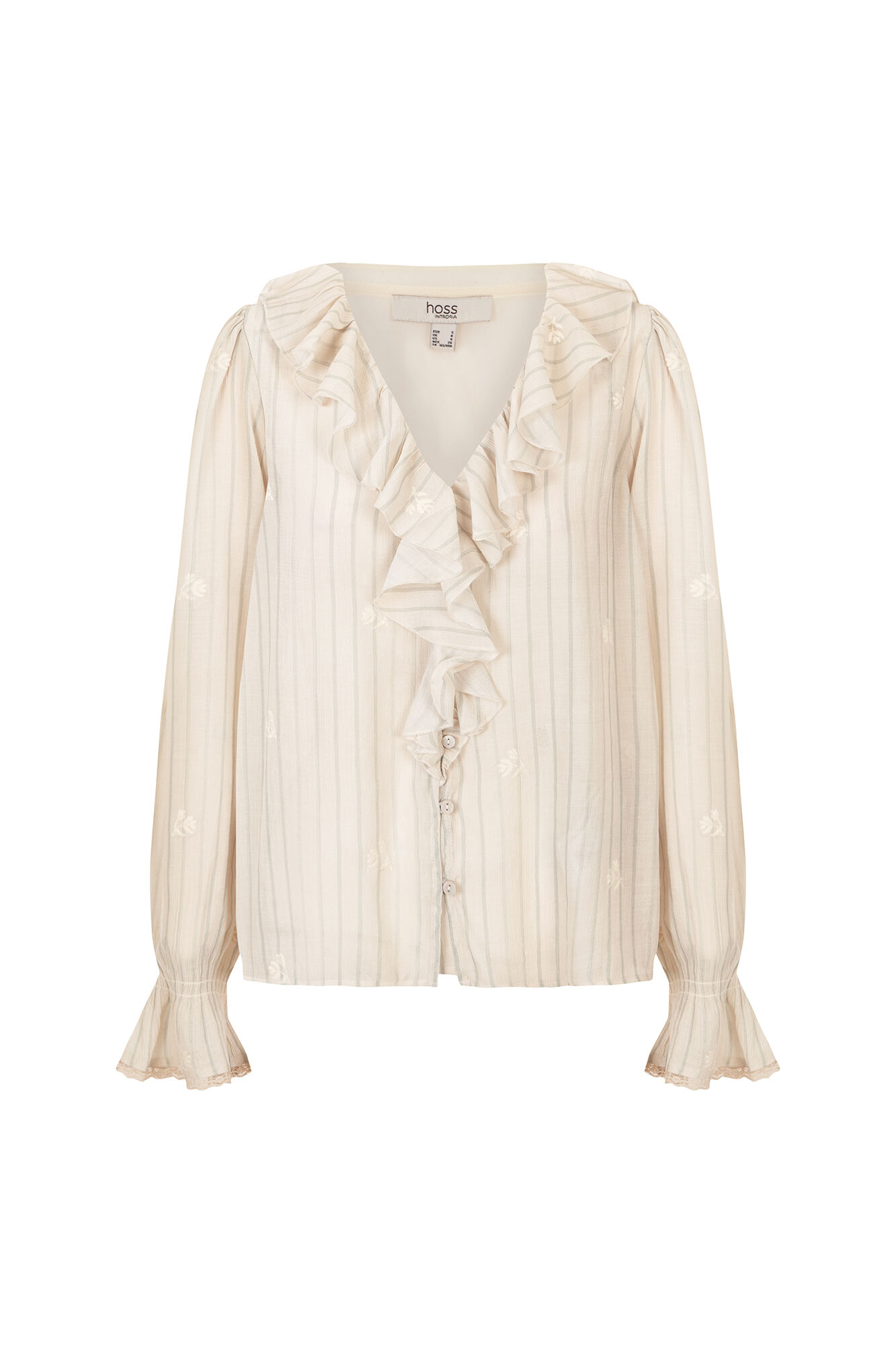 Hoss Intropia Clarisse. Blusa de volantes