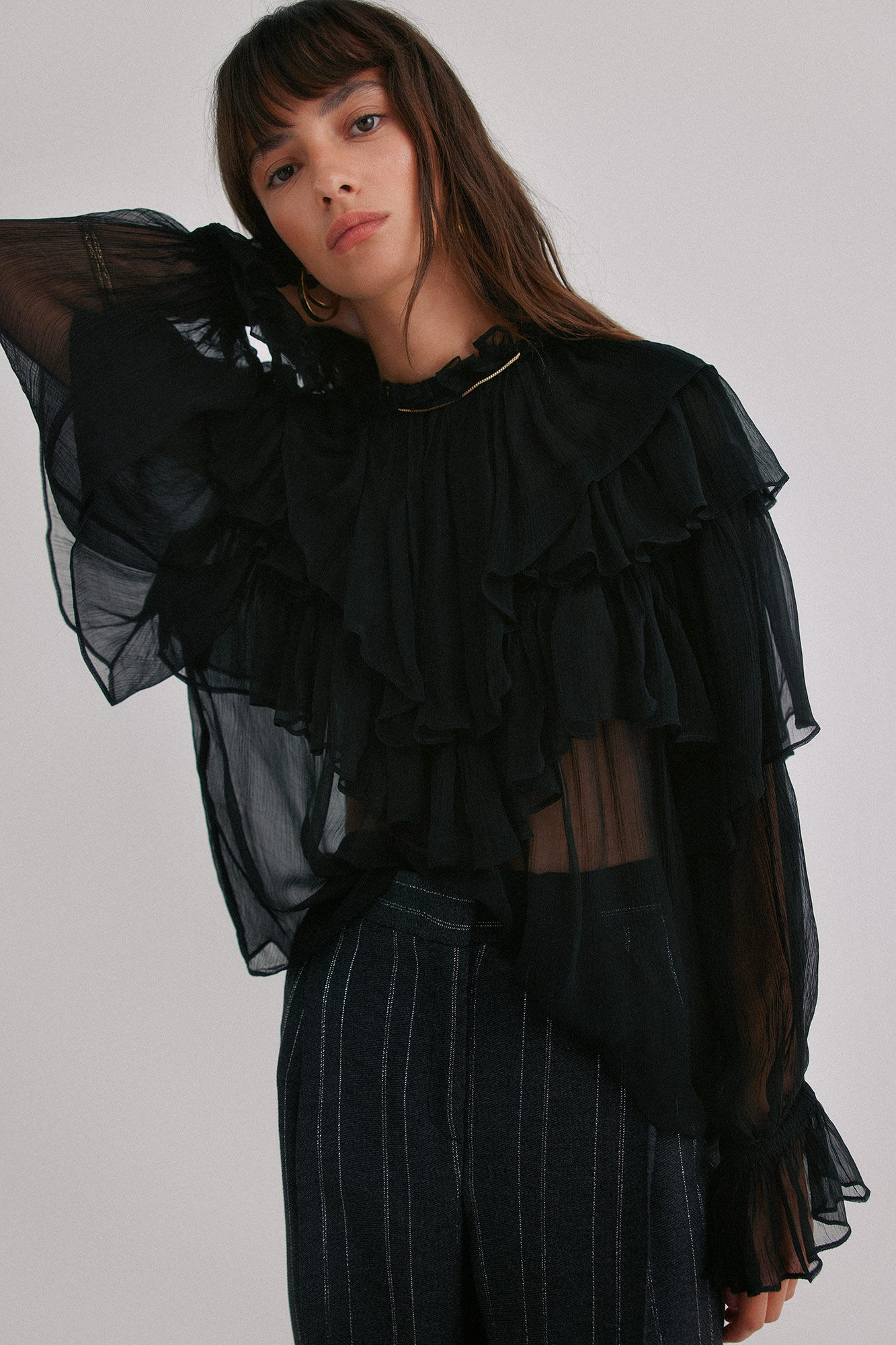 Hoss Intropia Giulia. Blusa rom&aacute;ntica