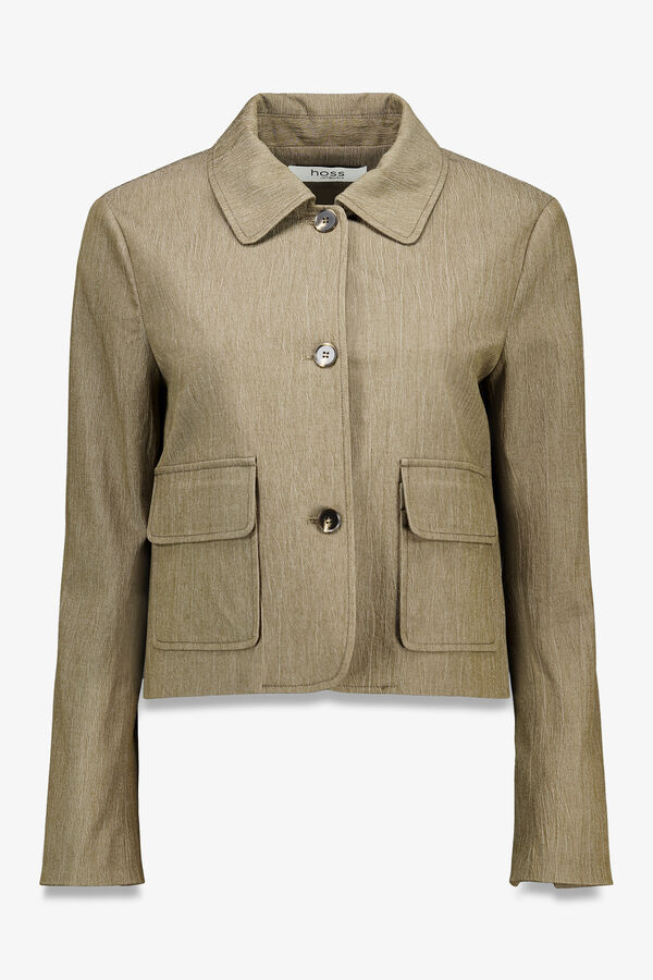 Hoss Intropia Elo&iuml;se. Chamarra casual Kaki