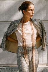 Hoss Intropia Blazer de lentejuelas Emilia Gris