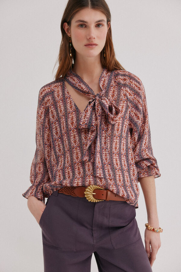 Hoss Intropia Camisa estampada Rosa