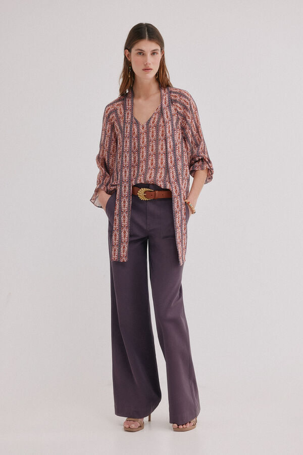 Hoss Intropia Camisa estampada Rosa