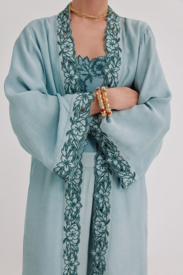 Hoss Intropia Katrina. Kimono largo Turquesa