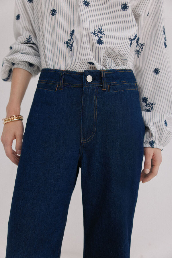 Hoss Intropia Bridget. Jeans rectos Azul marino