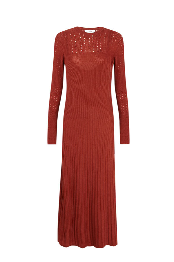Hoss Intropia Annia.Vestido tejido Marron