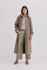 Hoss Intropia Dalia. Chamarra midi Marron oscuro