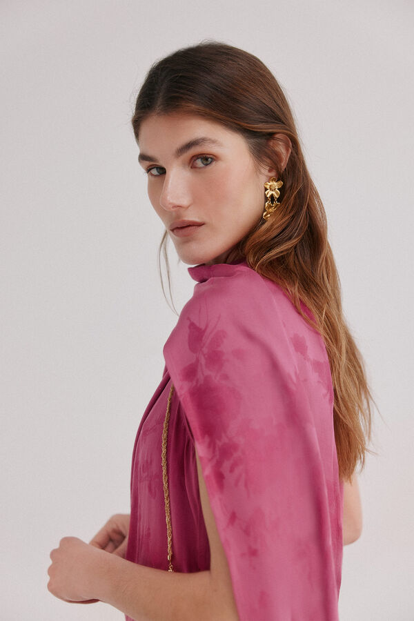 Hoss Intropia Celine. Blusa jacquard Rosa