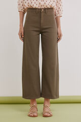 Hoss Intropia Belle. Jeans de tiro alto Marron