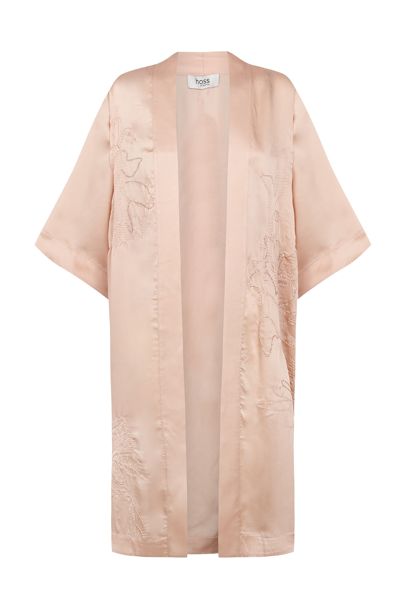 Hoss Intropia Elora. Kimono flu&iacute;do satinado