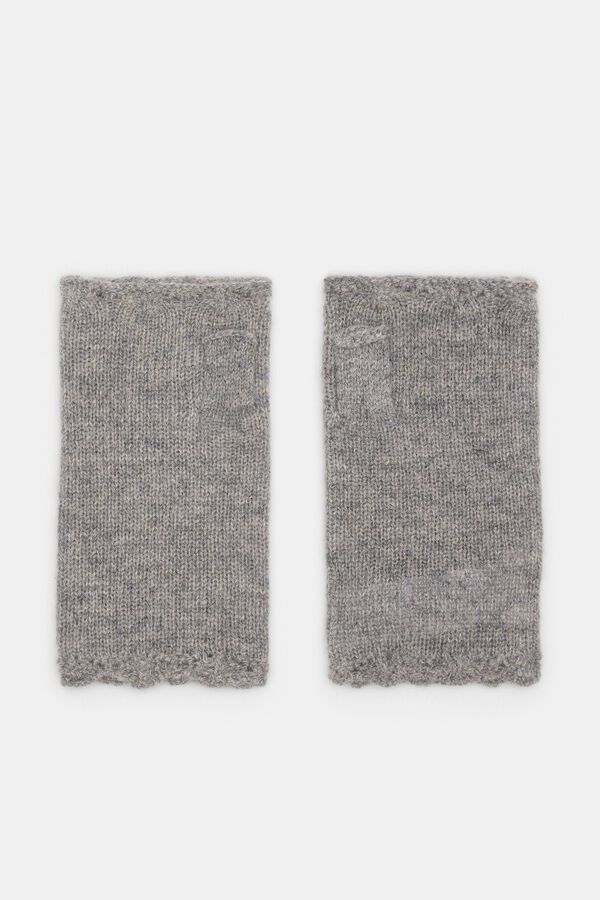 Hoss Intropia Lucina. Capucha bordada Gris