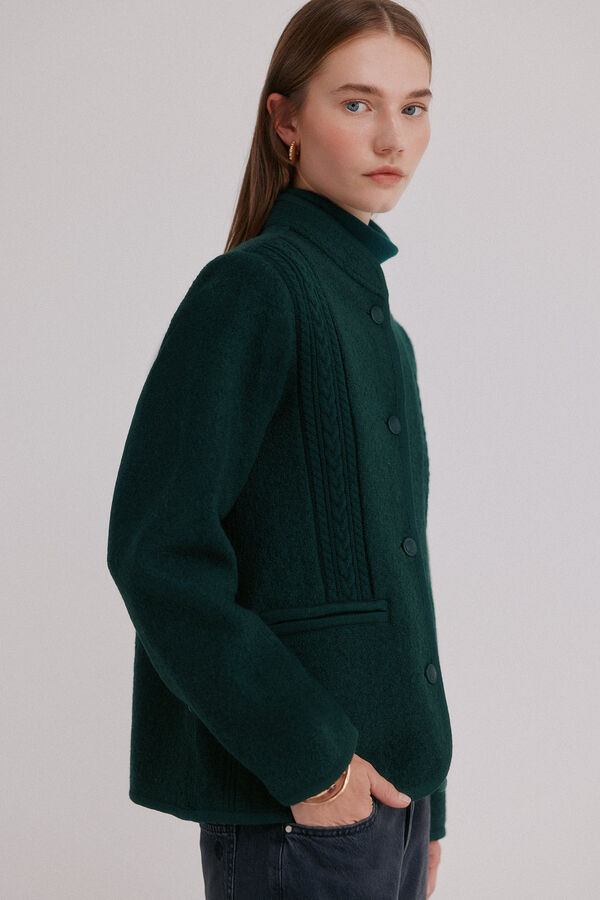 Hoss Intropia Flavia. Chaqueta austriaca Verde oscuro