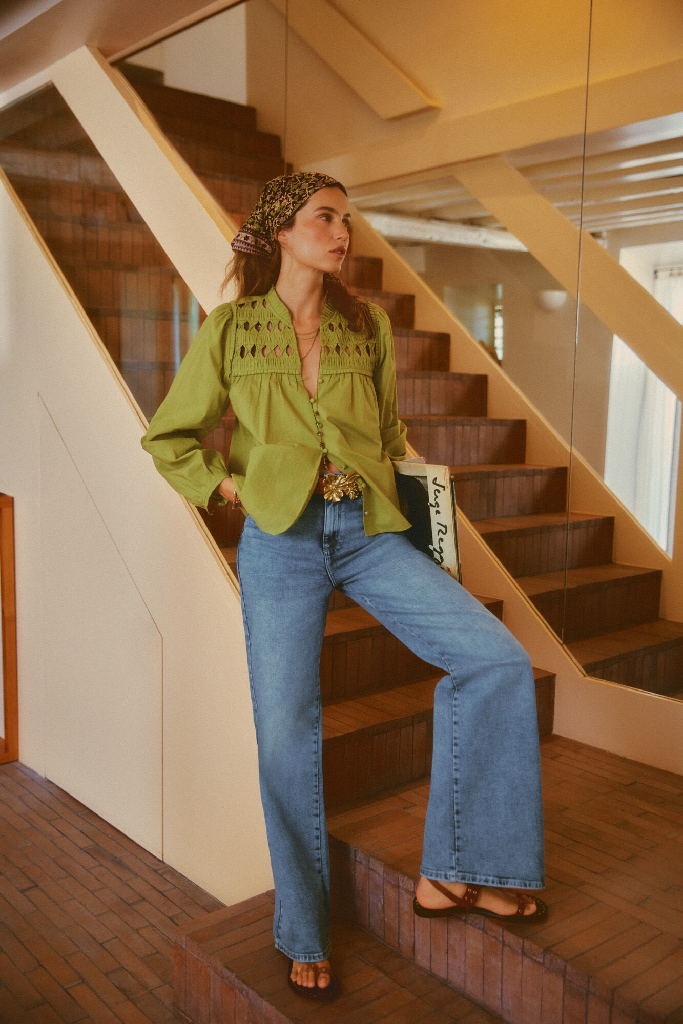 Hoss Intropia Cecile. Blusa manga larga