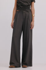 Hoss Intropia Poline. Pantalones fluidos Gris