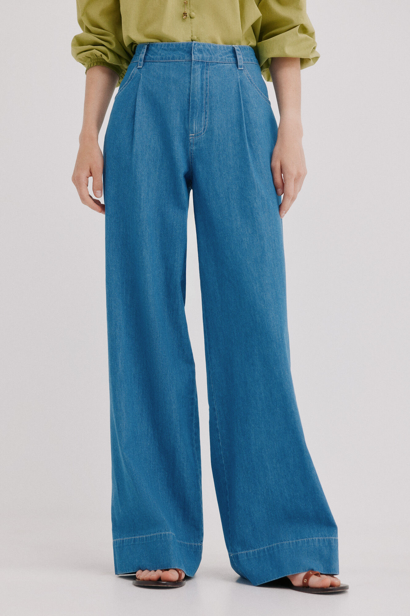 Hoss Intropia Bibiana. Jeans de pernera ancha