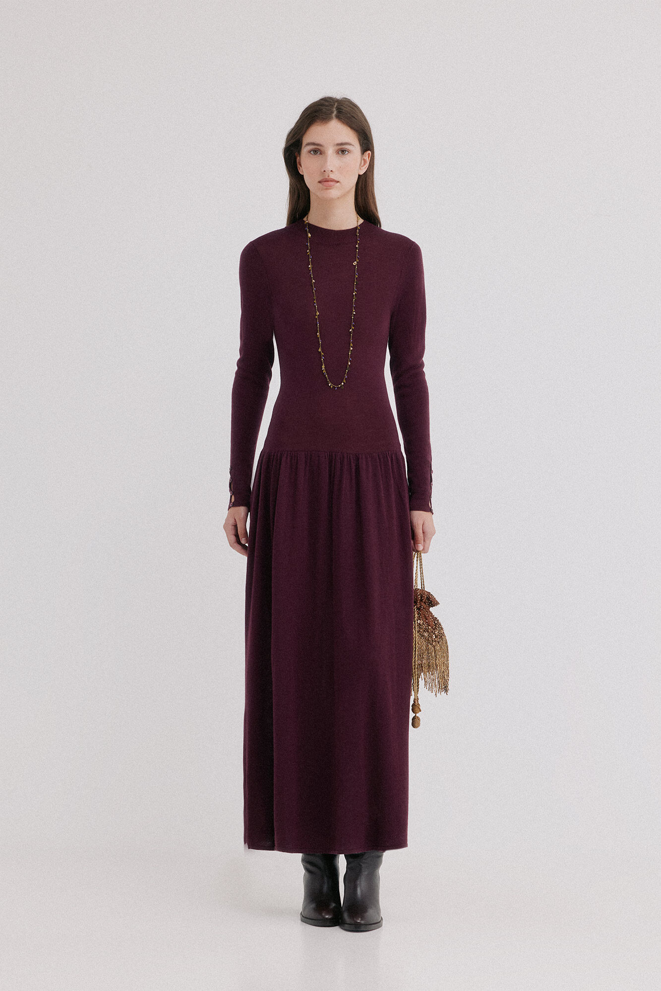 Hoss Intropia Aysel. Vestido de tejido