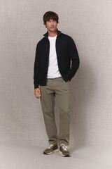 OOTO Pantal&oacute;n chino b&aacute;sico regular Kaki