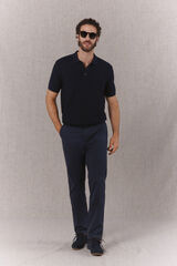 OOTO Pantal&oacute;n chino slim b&aacute;sico Azul marino
