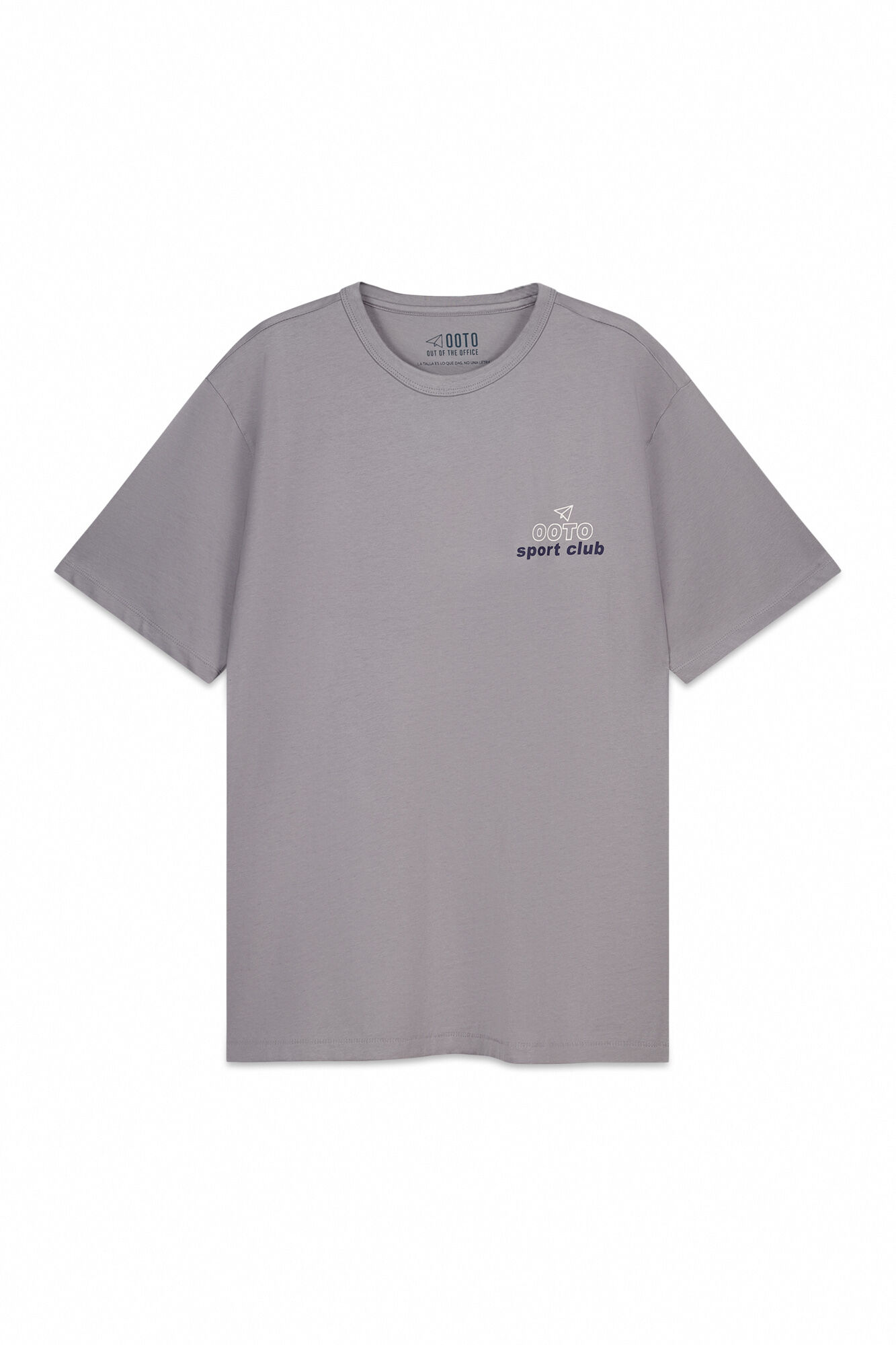 OOTO Playera gr&aacute;fica lavada