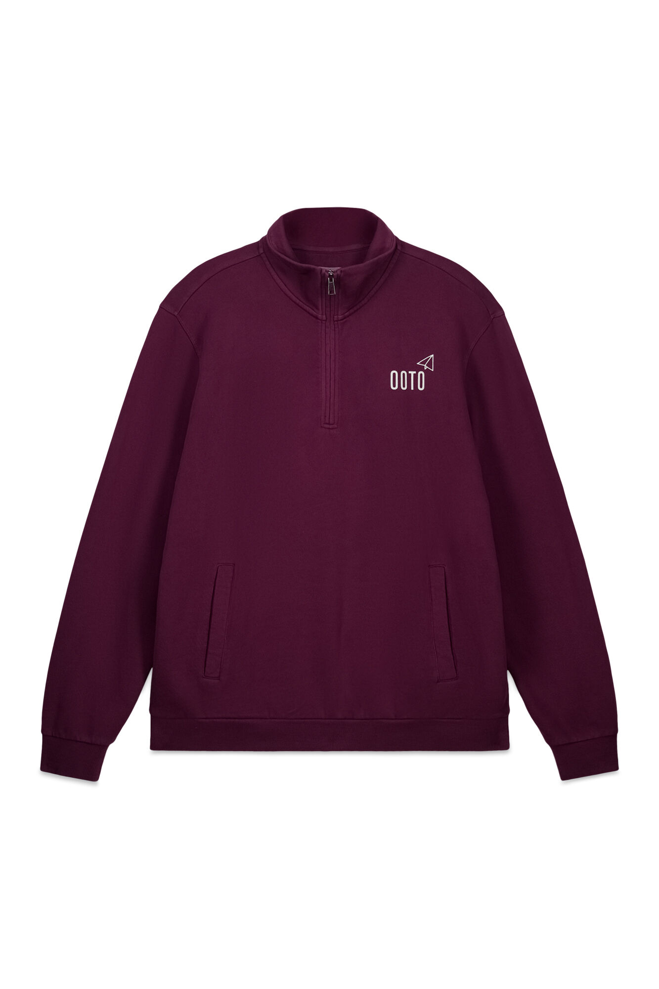 OOTO Sudadera cuello cierre