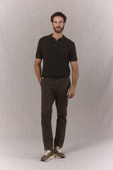 OOTO Pantal&oacute;n chino slim b&aacute;sico Kaki